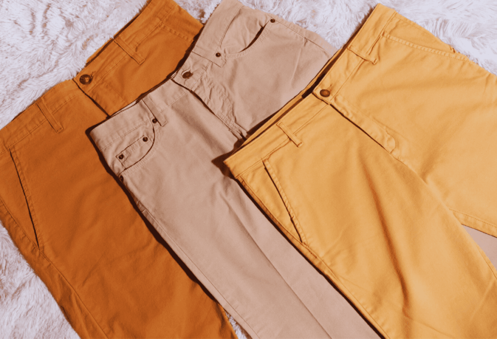 calça chino masculina