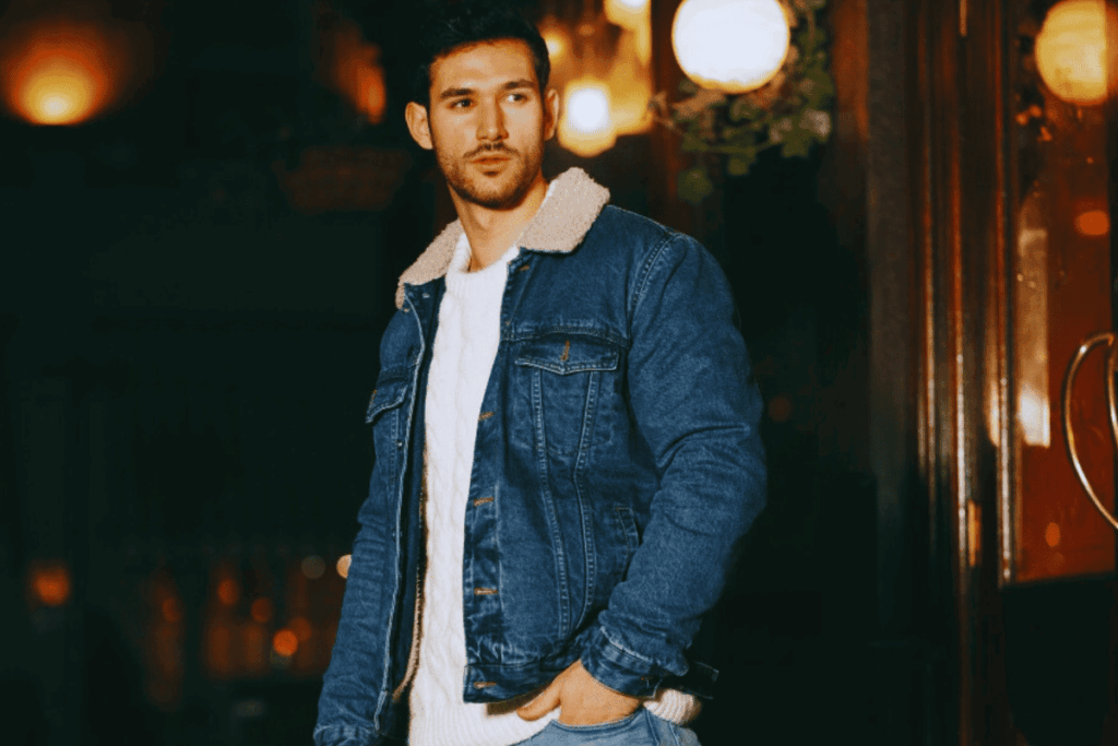 jaqueta jeans masculina