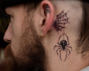 aranha 3d tattoo