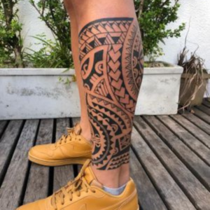 tatuagens na perna masculina