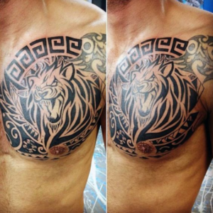 tatuagem leao